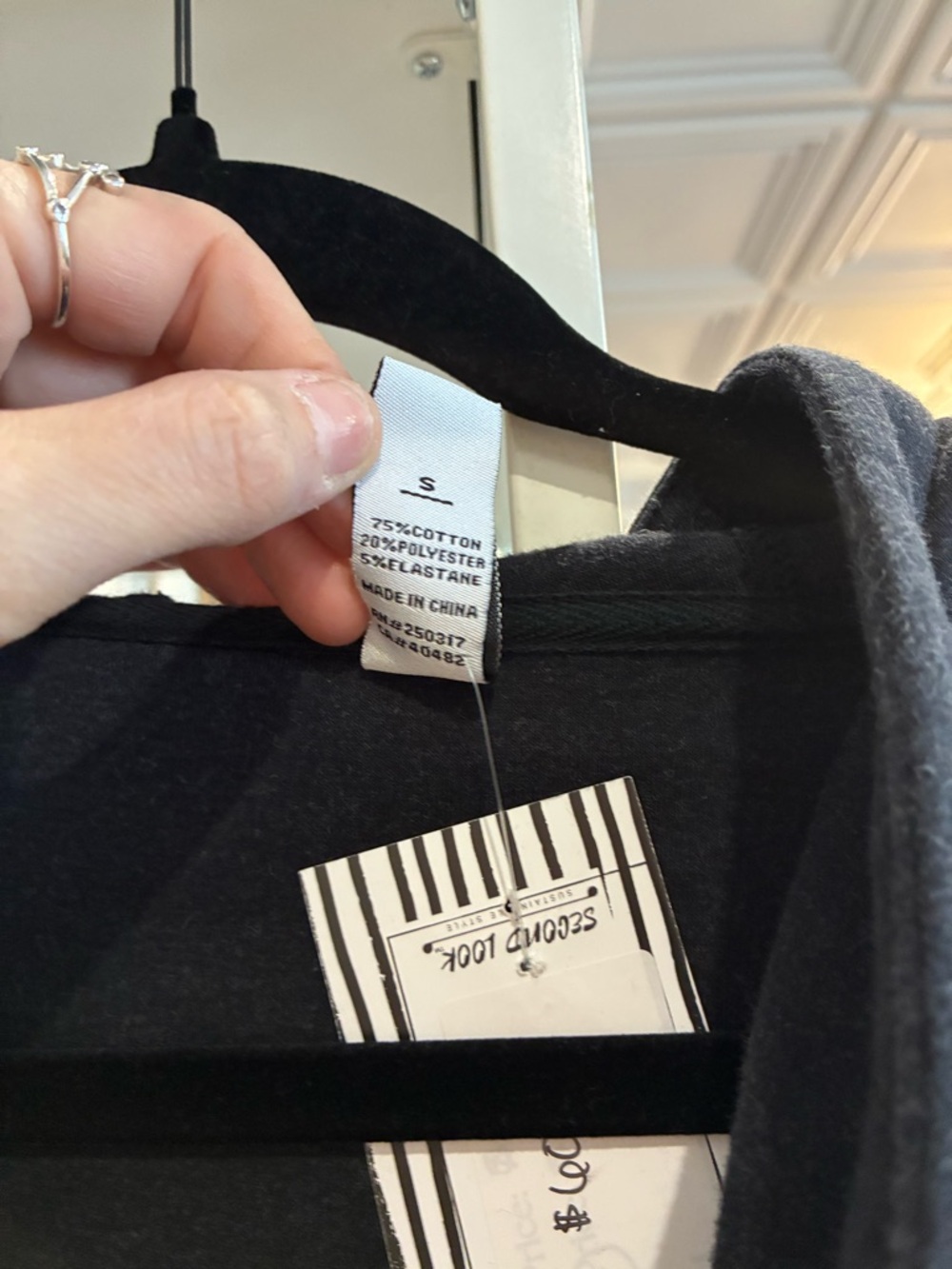 Varley Cove Wrap Jacket - Charcoal Gray - Picture 4 of 4